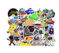Astra Gourmet Laptop Stickers Pack, Space Theme Vinly Stickers 50Pcs Variety Waterproofing Graffiti Decal Logo Stickers for Kids Skateboard Snowboard Car Helmet Luggage Bikes