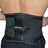 Iron Bull Strength Medi-Back Brace with Integrated Thermal Action - Lumbar Support Belt for Instant Lower Back Pain Relief! Back Braces for Sciatica, Scoliosis and Herniated Disc (XX-Large)