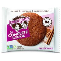 Lenny & Larry's The Complete Cookie, Snickerdoodle, 2 oz (Pack of 12) Soft Baked