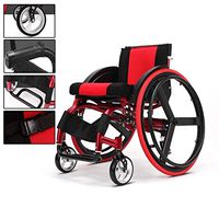 Drive Medical Lightweight Aluminium Self Propel Wheelchair, Compact Transport Wheelchair, Lightweight Folding Wheelchair, Removable Footrests