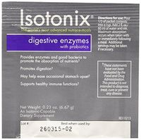 Isotonix Digestive Enzymes with Probiotics,20 packets/net wt 4.6 OZ