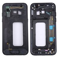 JUNXI Phone case Phone Cover Middle Frame Bezel for Galaxy A3 (2017) / A320(Black) Highly Recommended (Color : Black)