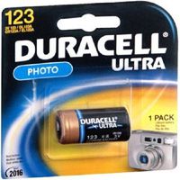 Special pack of 6 DURACELL CO. DURACELL ULTRA PHOTO DL123ABU 3V
