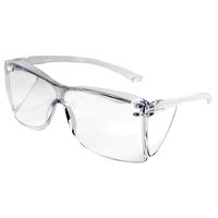 Sellstrom Lightweight, Over-The-Glass Safety Glasses, Protective Eyewear, Clear Lens, Clear Frame with Side shields (Qty 1), S79103