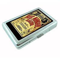 Ouija Board D2 Silver Metal Cigarette Case Talking Spirit Occult Witchcraft Spooky
