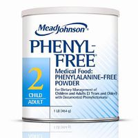Mead Johnson Phenyl-Free 2 Medical Food Powder Child/Adult 16 oz (454 g) (Pack of 1)