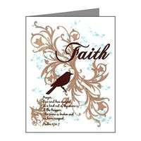 Note Cards (10 Pack) Faith Prayer Dove Christian Cross