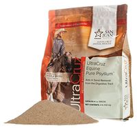 UltraCruz Equine Pure Psyllium Supplement for Horses, 4 lb (18 Day Supply)