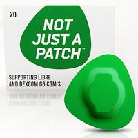 NJAP Freestyle Libre ––for Freestyle Libre, Dexcom, 20 Pack G6 Skin Adhesive Patches-Waterproof, Long Lasting, Hypoallergenic-Easy Peel On and Off