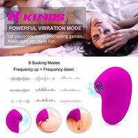 100% Water Rechargeable Vibrate Sucking and Licking Clitorial Toy for Women Adult Toys Bullet Vibrartor Oral Tongue G Spotter Stimulator Six Toy for Women Thrusting Tshirt Love