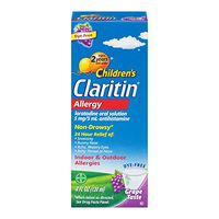 Claritin Children's Allergy, Grape Taste, 4 oz.