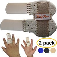 BodyMoves Kids Finger splints (2 pc, Desert Sand Beige)