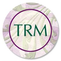 Personalized Acanthus 3-Initial Envelope Seals - Set of 144 Self-Adhesive, Flat-Sheet, 1-1/2" Sticker Seals, By Colorful Images