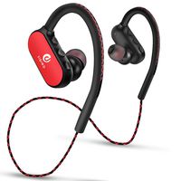 SIQIWO Bluetooth Headphones, IPX6 Waterproof Wireless Sports Earbuds, Richer HiFi Stereo in-Ear Earphones w/Mic Noise Cancelling 8Hrs Playback, Gym Running Workout Neckband Headsets