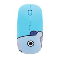 Havenport Kpop BTS Wireless Mouse Slim Silent Travel Cordless Mice with USB Receiver Optical Wireless Mouse Compatible with Laptop and Computer(MANG)