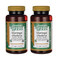 Swanson Moringa Oleifera 60 Veg Capsules (2 Pack)