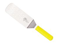 Mercer Culinary Millennia Perforated Turner, 8 Inch x 3 Inch, Yellow