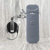 CEOKS for Smok Nord Silicone Case with Keychain Anti-Loss Holder Carrying case Rubber Skin wrap (Black)