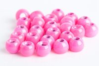 Blue Wing Olive Tungsten Beads for Fly Tying - 25 Pack (Pink, 3.2 mm (1/8))