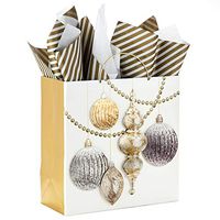 Hallmark Signature Large Christmas Gift Bag with Tissue Paper (Ornaments)