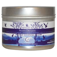 Way Out Wax, Candle Travel Tin Sweet Dreams Medium 3 Ounce
