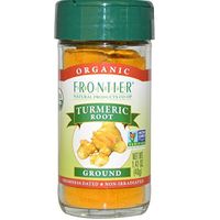 Frontier Natural Products, Organic, Turmeric Root, Ground, 1.41 oz (Pack of 2)