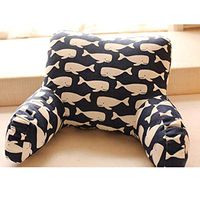 hainiter Backrest Pillow Reading Pillow Sitting Support Bed Pillow with Arms for Comfort While Reading & Relaxing (Foam Filled for Kids, Children)