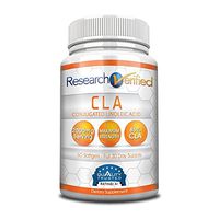 Research Verified CLA Safflower Oil - Natural Weight Loss with 2000mg 85% Pure Conjugated Linoleic Acid Softgel Capsules - 1 Bottle (1 Month Supply)