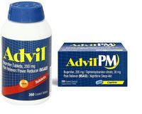 Great Value Combo Pack - Advil and Advil Pm Ibuprofen 200mg Fast Pain Reliever and Fever Reducer Nighttime Sleep Aid - 360 Tablets of Advil NON Drowsy and 180 Tablets of Advil Pm for Nighttime Coated Tablets Bottles (540 Tablets Total)