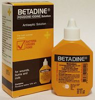 30cc Betadine Povidone-iodine a First Aid Antiseptic Solution.(pack of 5)