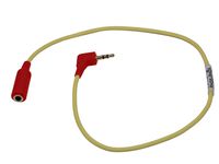 Audicom Standard 3.5mm Smartphone Headset Adapter Cable Converter to 2.5mm Jack Polycom IP320 IP321 IP330 SoundPoint Pro SE-220 Zultys Technologies: ZIP 4x4 ZIP 4x5 Telephone IP Phones (H35-25B)