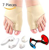 Xiaoyu Bunion Corrector & Bunion Relief Protector Sleeves Kit,Treat Pain in Hallux Valgus, Tailors Bunion, Big Toe Joint, Hammer Toe, Toe Separators Spacers