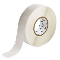 Brady THT-121-427-2.5 1.75" Width x 1.5" Height, B-427 Self-Laminating Vinyl, Matte Finish White/Translucent Thermal Transfer Printable Label (2500 per Roll)