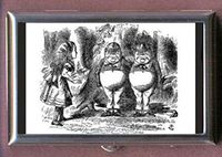 Alice in Wonderland Tweedledee Tweedledum Decorative Pill Box