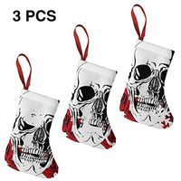 Christmas Stockings Suits Skull'n Roses Fantastic for Funny Xmas Party