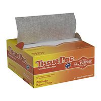 Dixie Tissue-Pac Interfold Bakery Tissue Sheets by GP PRO (Georgia-Pacific), White, T6, 6" Width x 10.75" Length, 10,000 Count (1,000 Sheets Per Box, 10 Boxes Per Case)