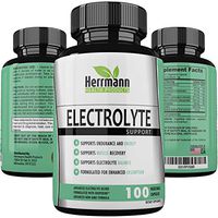 Quality Electrolyte Capsules | Support for Rehydration & Recovery | Electrolyte Replacement Capsules | Electrolyte Salts, Magnesium, Sodium, Potassium | Non-GMO | Formulated for Enhanced Absorption