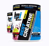 BPI Sports Best Creatine Defined Lean Muscle Hardening Agent, 40 Servings Each (2 Pack) (Cherry Lime)