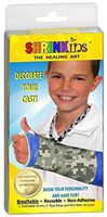Shrinkins The Healing Art Washable Removable Cast Decorating Cover Kit~ Fun, Fashionable Creative Shrink Wrap Decorations for Arm & Leg Casts ~ Uses No Adhesive – Adult & Child