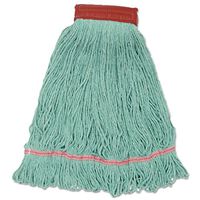 Boardwalk LM30311L Cotton Mop Heads44; Cotton44; Synthetic44; Large44; Looped End44; Wideband44; Blue