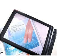 Careshine 3X A4 Full Page Large Sheet Magnifier Magnifying Glass Reading Aid Lens Fresnel
