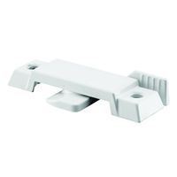 Prime-Line F 2590 Sash Lock for Vertical and Horizontal Sliding Windows - Replace Broken Sash Locks for Additional Home Security, 2-1/4" Mounting Hole Centers, White Diecast
