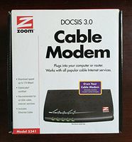 Zoom DOCSIS 3.0 Cable Modem 5341-02-03H