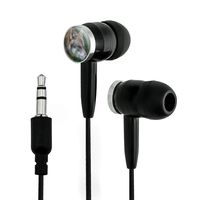 Wolf Hunting Novelty in-Ear Earbud Headphones - Black