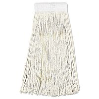 Boardwalk 324C Mop Head Premium Saddleback Head Cotton Fiber 24oz White 12/Carton