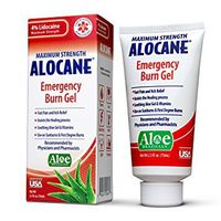 Alocane Maximum Strength Emergency Room Burn Gel, 2.5 Fluid Ounce - Pack of 5