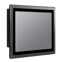 15 Inch LED IP65 Industrial Touch Panel PC,All in One Computer,10 Points Capacitive,Windows 7,Quad Core J1900,(Black),[HUNSN WD14],[1VGA/3USB2.0/1USB3.0/1LAN/3COM/FANLESS],(4G RAM/64G SSD)