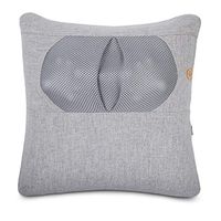 WenFei shop Shiatsu Massage Pillow with Heat -Deep Kneading Neck ShoulderMassager, Plush Cozy Design,Portable Electric Massager for Full Body Muscle Pain Relief
