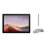 Microsoft Surface Pro 7 2 in 1 Touchscreen Tablet 12.3" 2736x1824, 10th Gen i5, 8GB RAM, 128GB SSD, Quad-Core, USB-C, Backlit, Webcam, Win 10 w/Arc Mouse, Surface Pen - Platinum