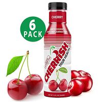 CHERRISH Tart Cherry Juice Original 12oz - 6 Pack Case - Extreme Hydration Improved Sleep Quality All Natural Sugar Sore Muscle Recovery Anti-inflammatory Sports Drink Healthy Snack (Cherry)